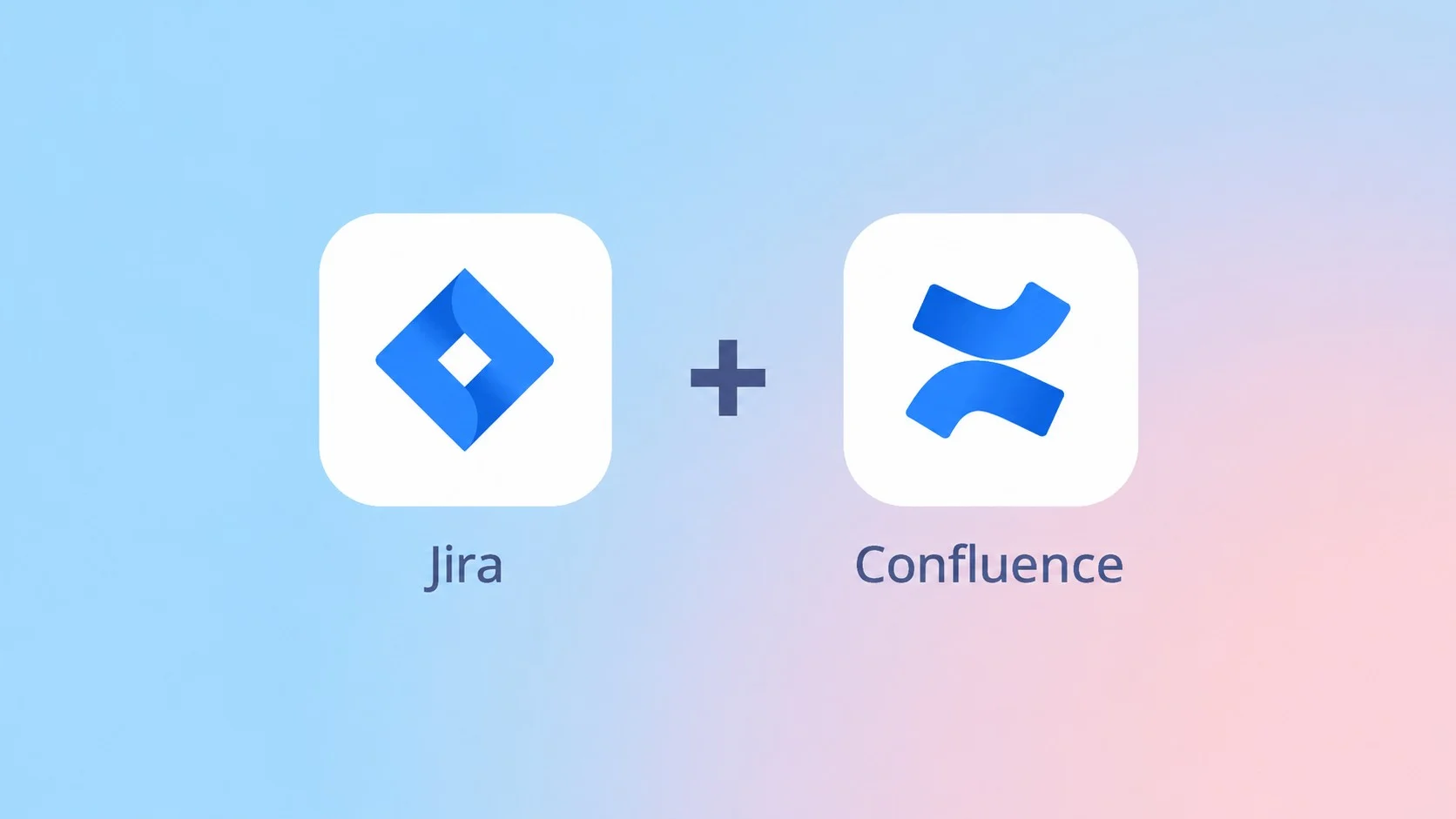 Logos de JIRA et de Confluence